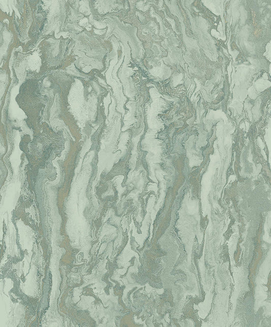 Thassos Marble Duck Egg - Wallpaper Inn