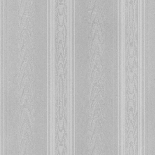Moire Stripe Silk Wallpaper - Wallpaper Inn