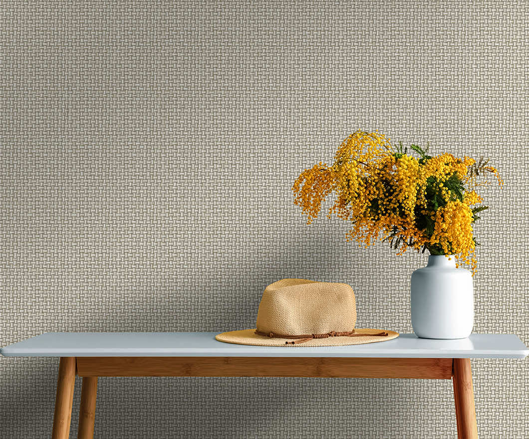 Biderbost Weave Wallpaper Wallpaper Inn