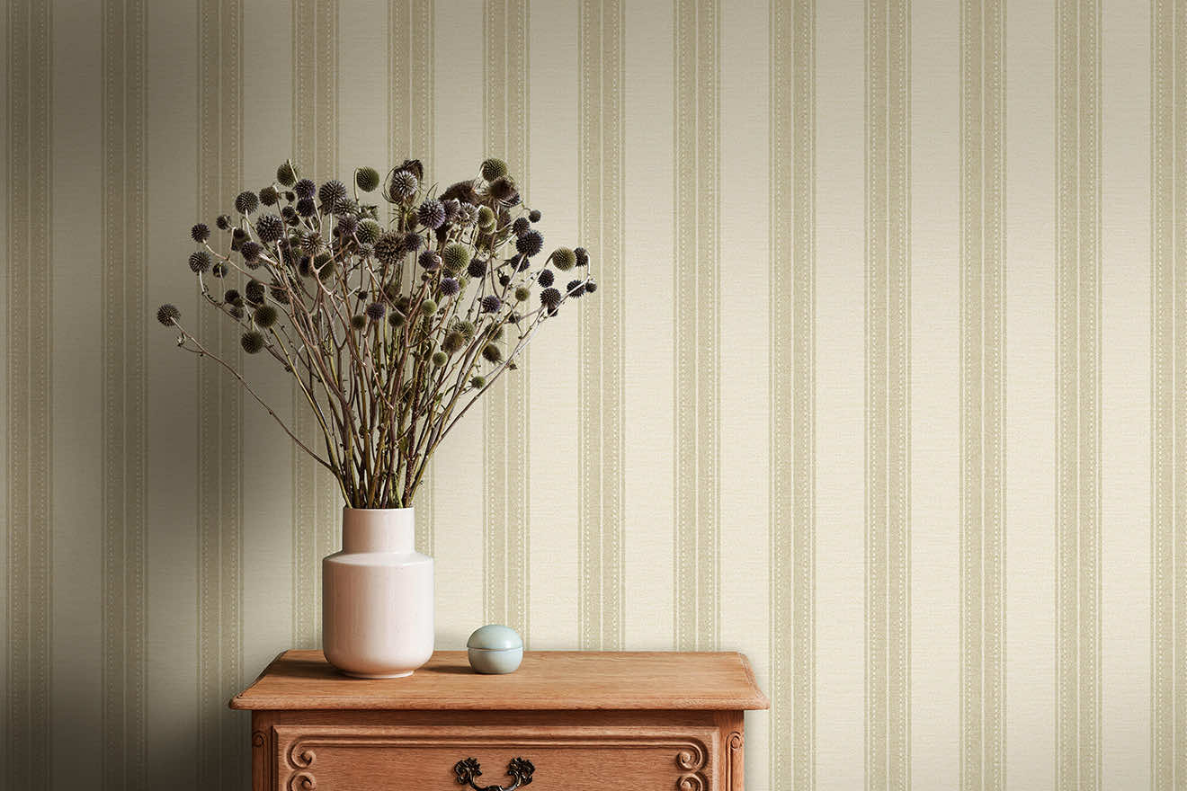 Yuste Stripe Wallpaper Wallpaper Inn