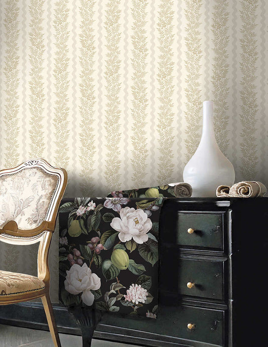 Pipkin Stripe Wallpaper Natural