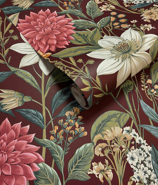 Clematis Berry - Wallpaper Inn