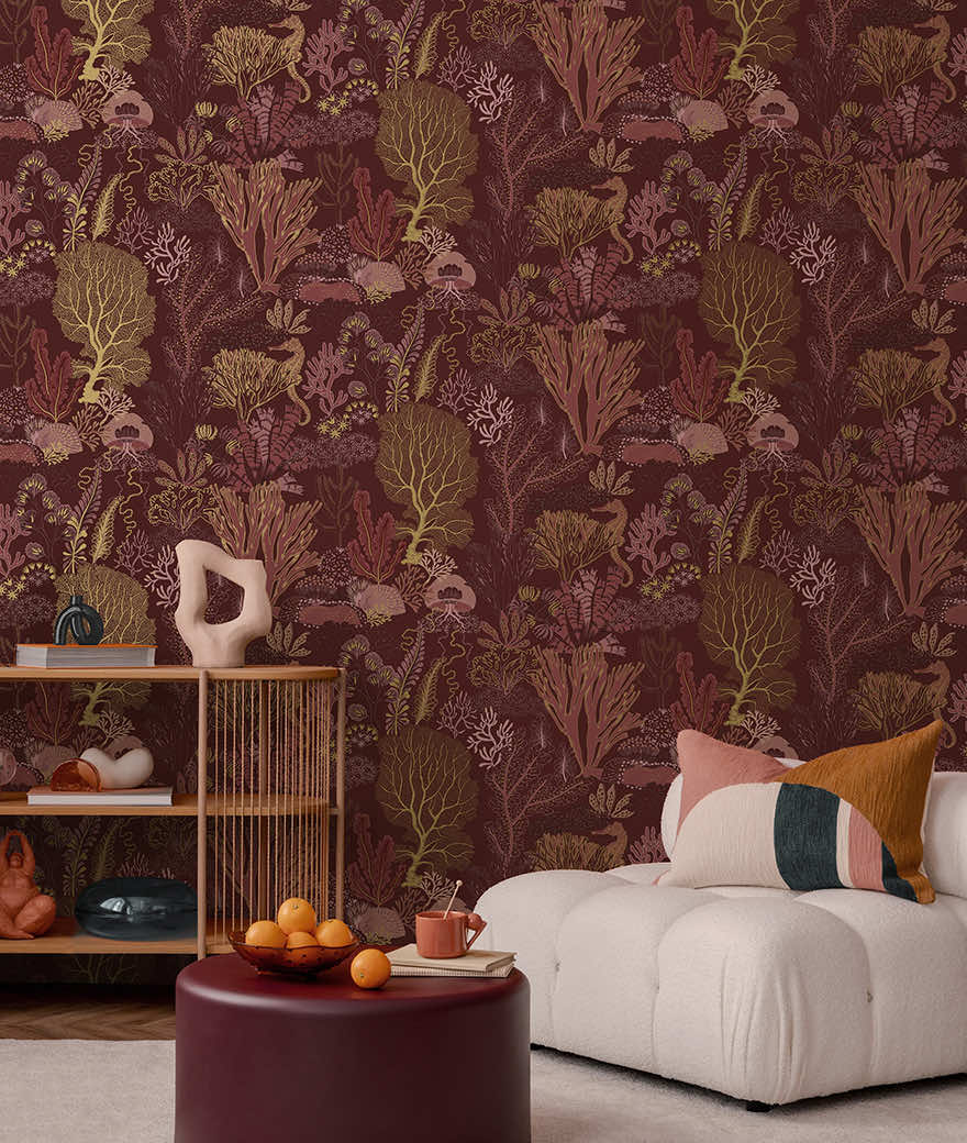 Nautilus Berry - Wallpaper Inn