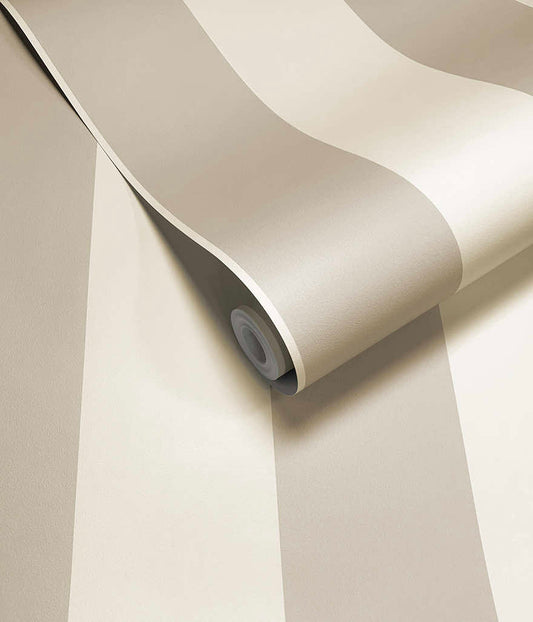 Cordelia Stripe Beige - Wallpaper Inn