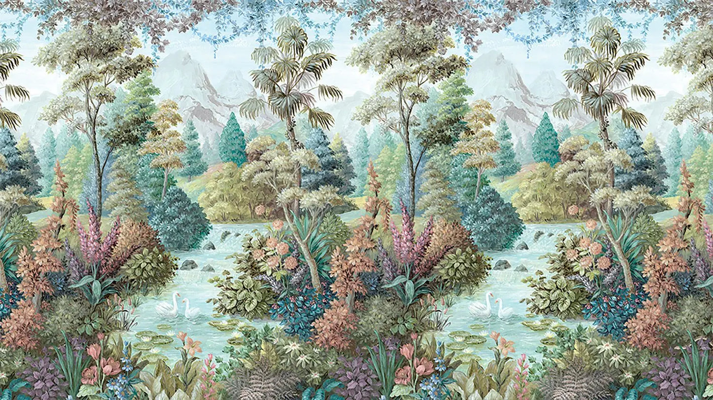 Xanadu Mural Wallpaper Inn