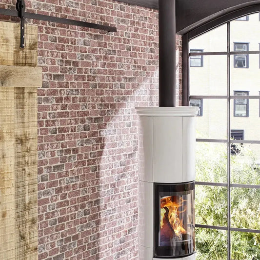 Baker street Red Brick Wallpaper Wallpaper Inn