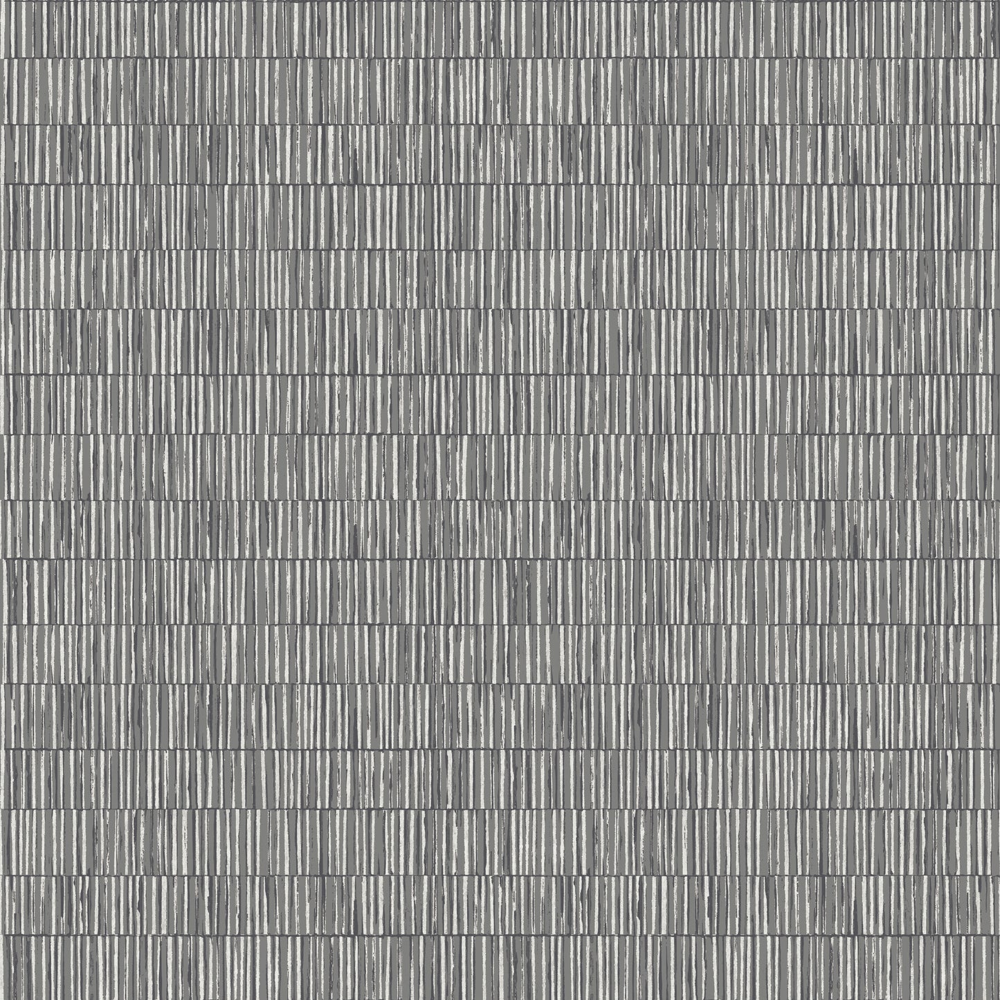 Bamboo Screen Silver on Grey