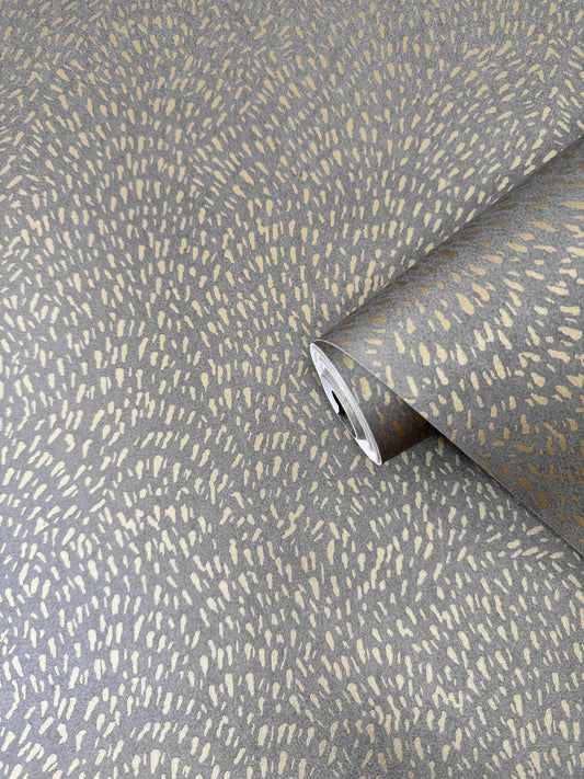 Fan Fleck Gold on Steel