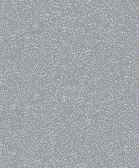 Fan Fleck Silver on Dark Grey