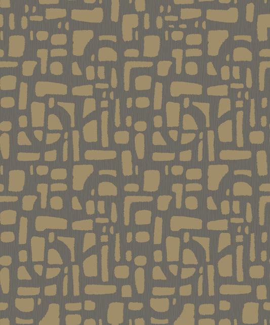 Chunky Geo Gold on Steel