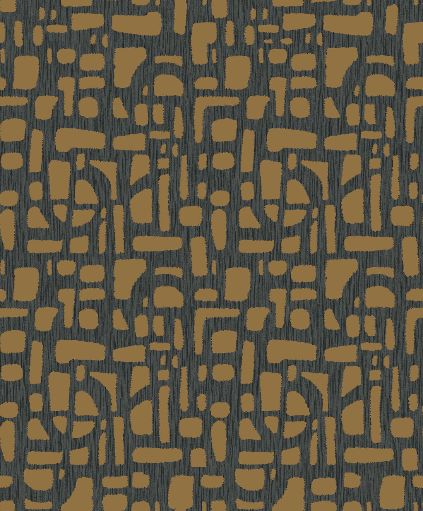 Chunky Geo Gold on Black