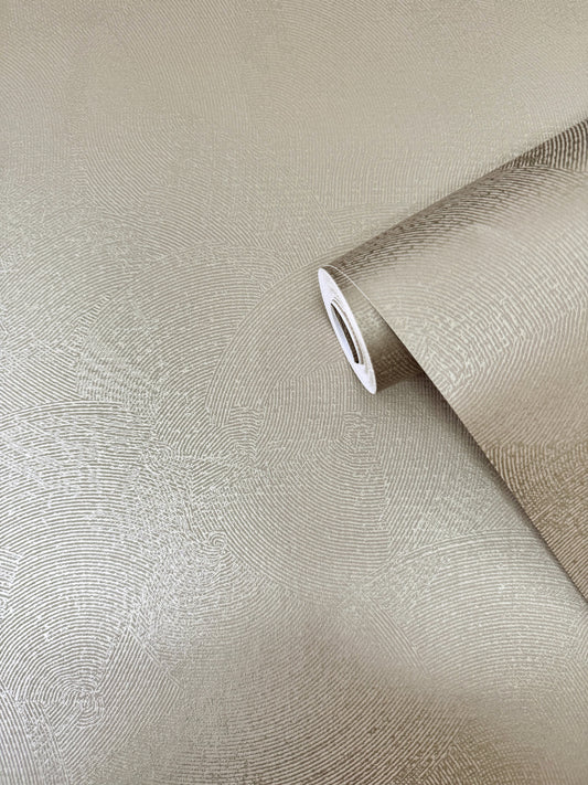 Plaster Fan Pale Gold