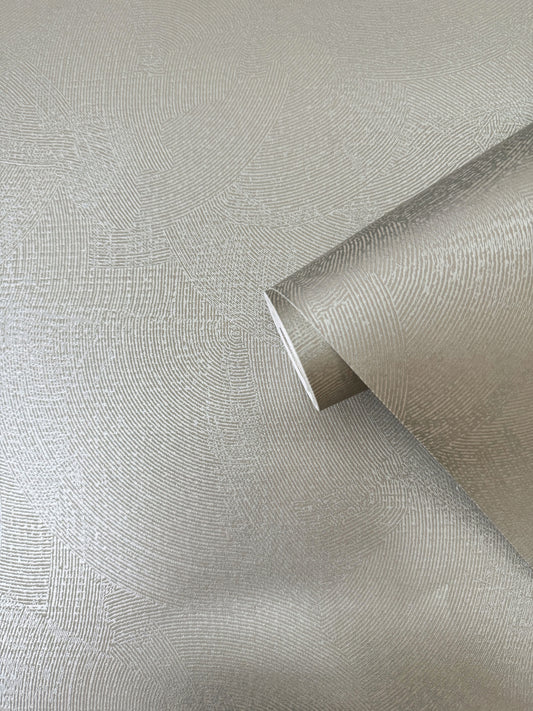 Plaster Fan Silver Grey