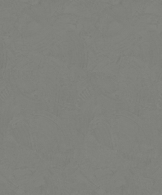 Plaster Fan Silver on Grey