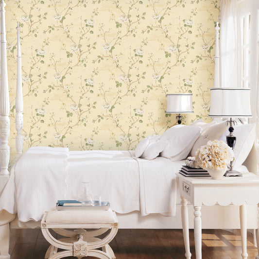 Luisella Floral Cream / Green