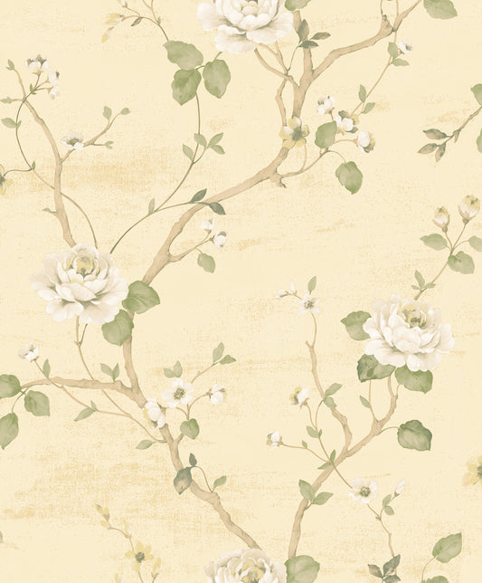 Luisella Floral Cream / Green