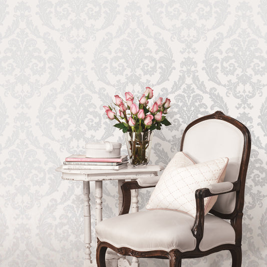 Silk Damask Cream
