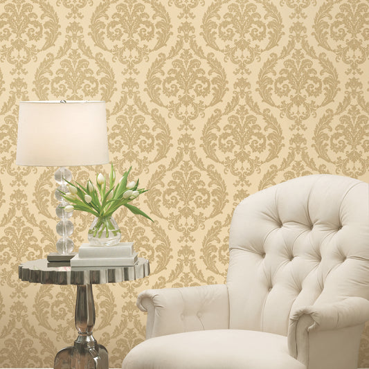 Silk Damask Gold