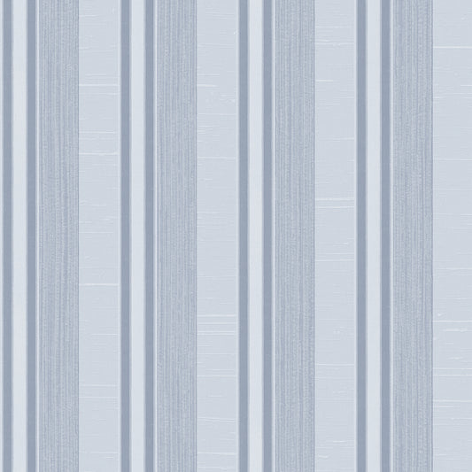 Silk Stripe Blue