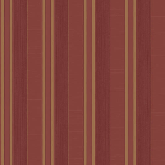 Silk Stripe Red / Bronze