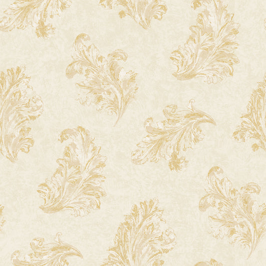Acanthus Yellow / Cream