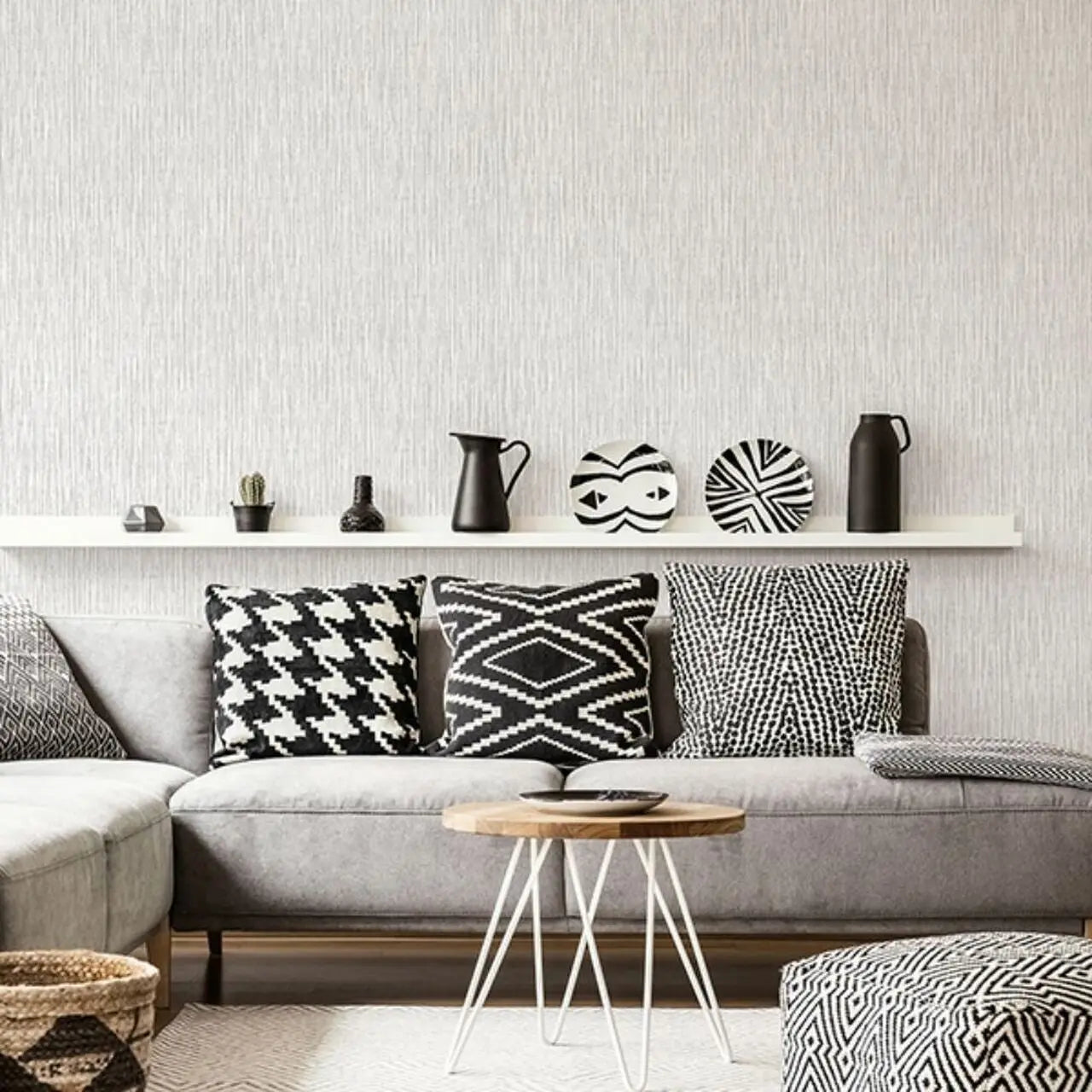 Textured Streak Wallpaper Wallpaper Inn