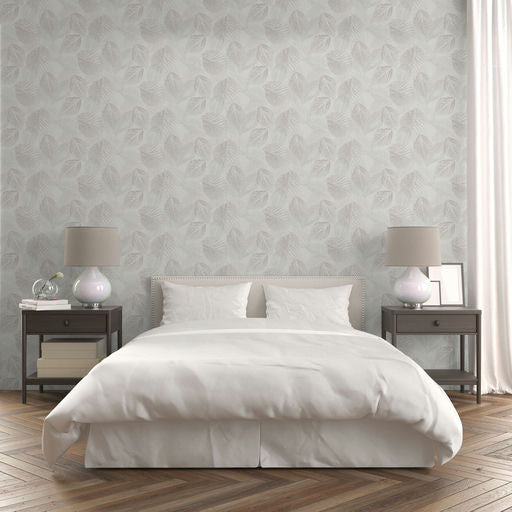 Overlay Leaves Wallpaper - Wallpaper Inn