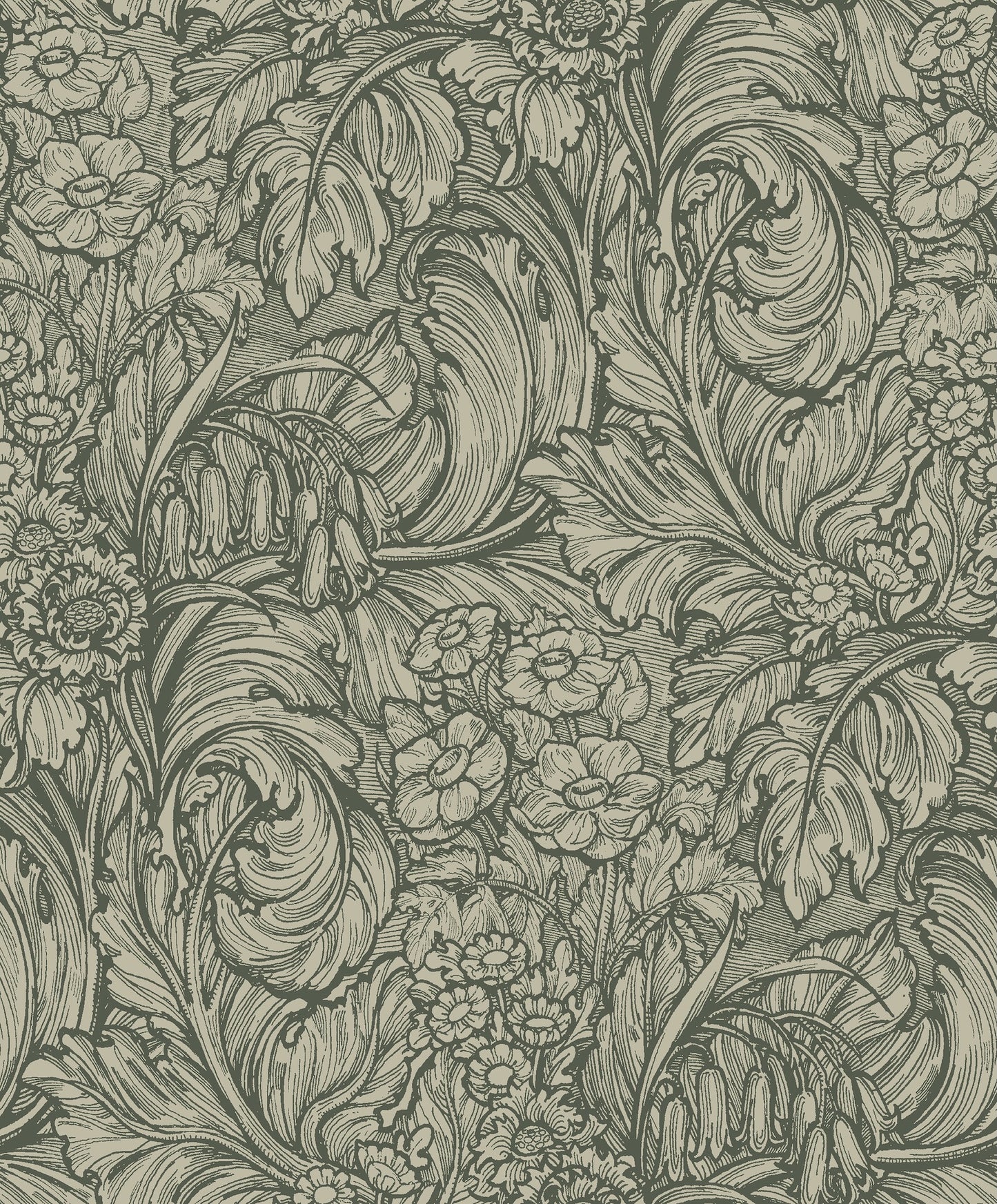 Hedgerovia Sage - Wallpaper Inn