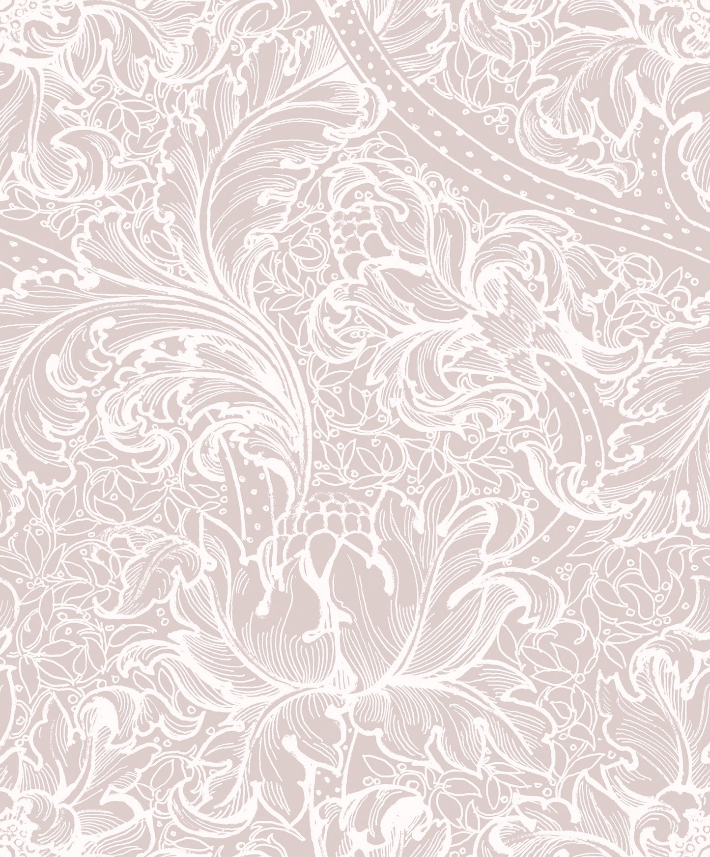 Morris Major Dusty Pink - Wallpaper Inn