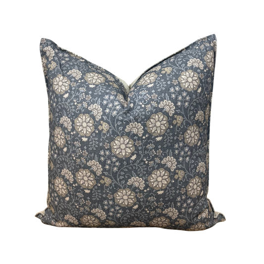 Lucien Trail Navy Scatter Cushion