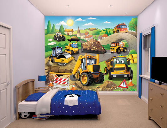 My 1st JCB Mural Wallpaper Inn