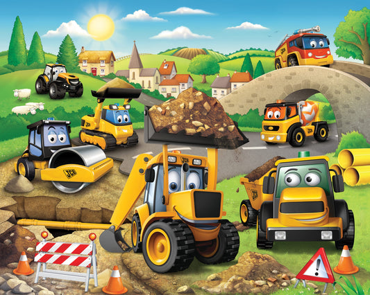 My 1st JCB Mural Wallpaper Inn