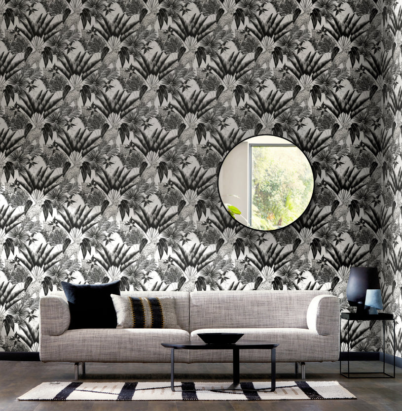 Bloc Stripe Midnight - Wallpaper Inn