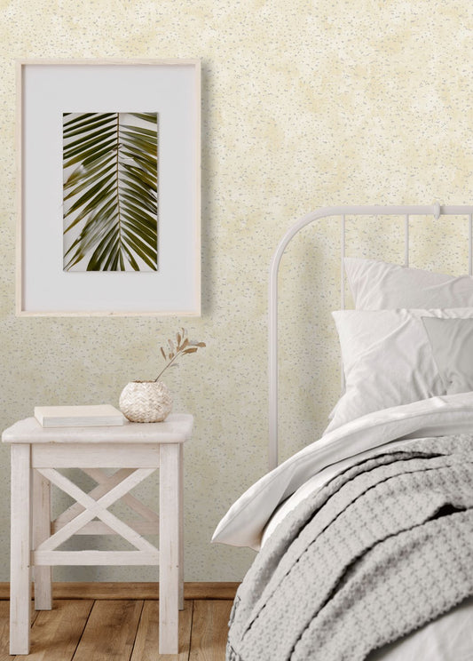 Spot Abstract Wallpaper Gold /Cream