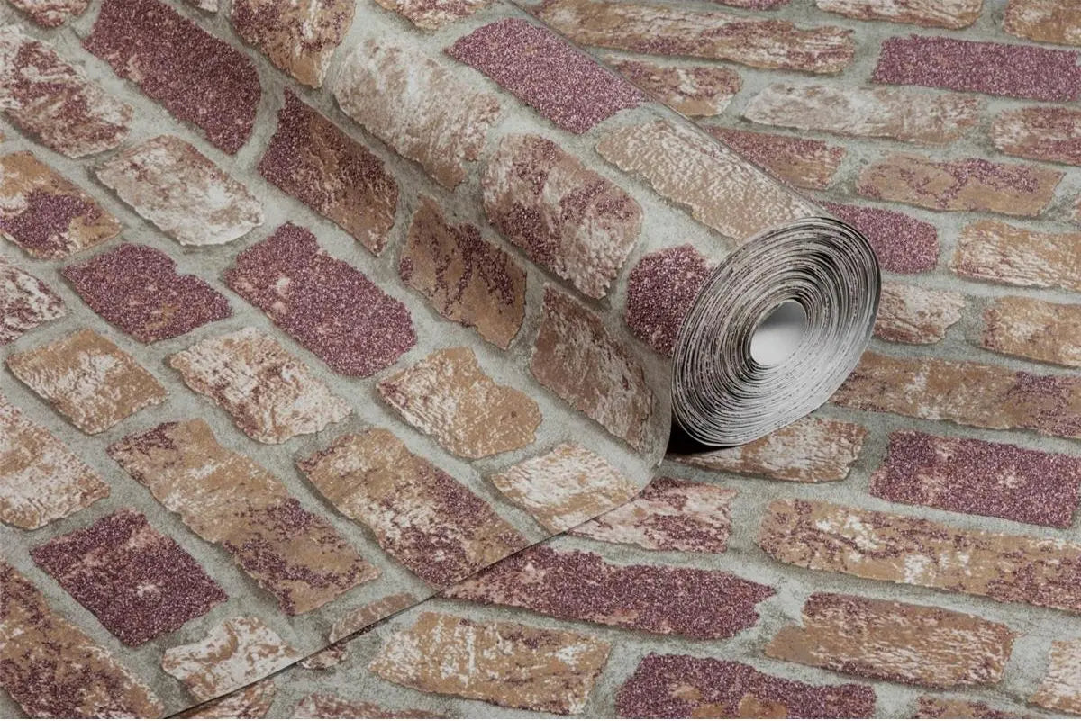 Abbey Road Red Brick Wallpaper Wallpaper Inn