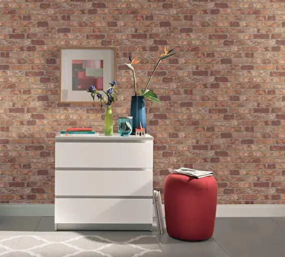 Abbey Road Red Brick Wallpaper Wallpaper Inn