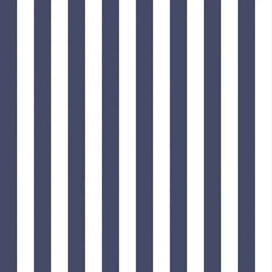 Narrow Navy Stripe Wallpaper Wallpaper Inn