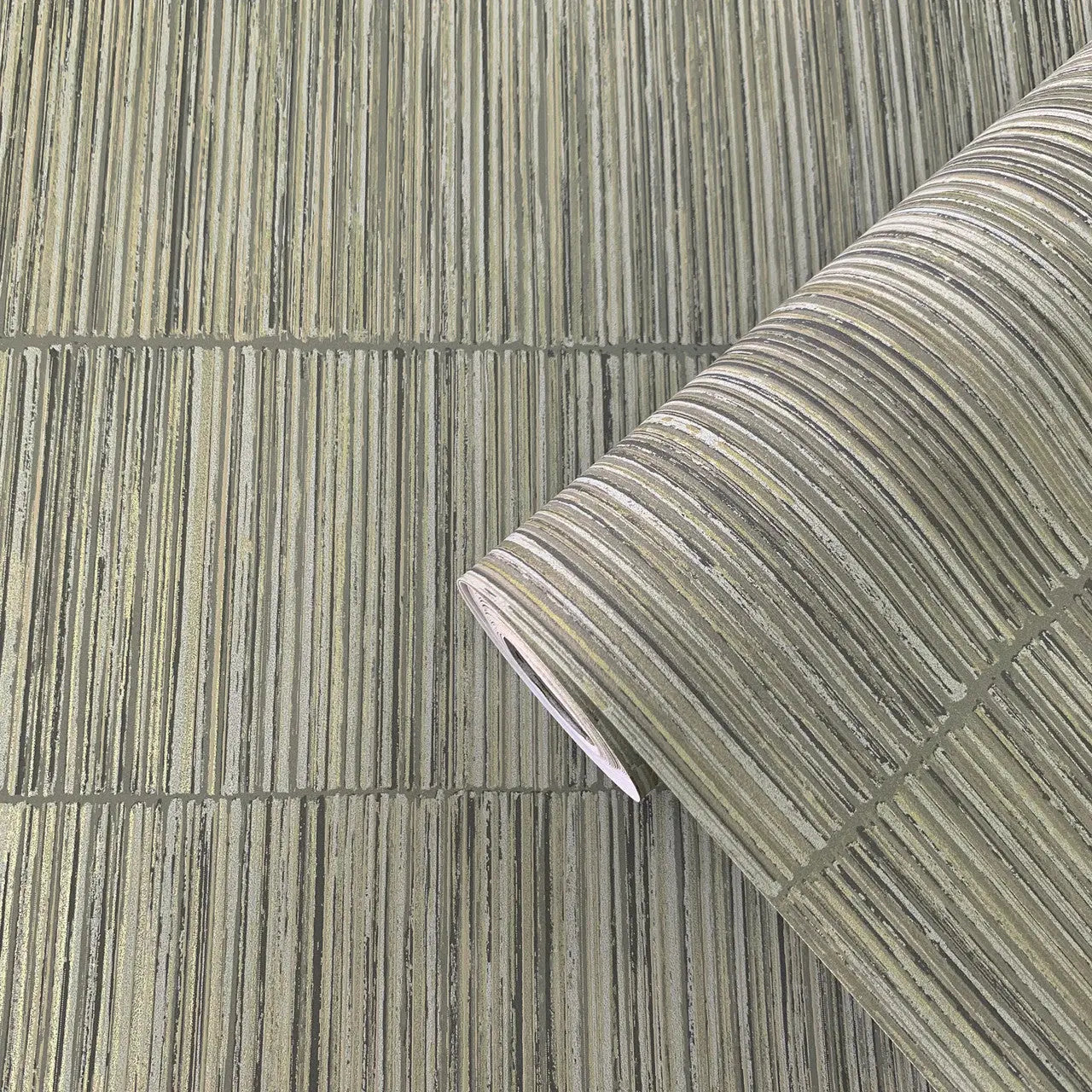 Bamboo Stripe Wallpaper Wallpaper Inn