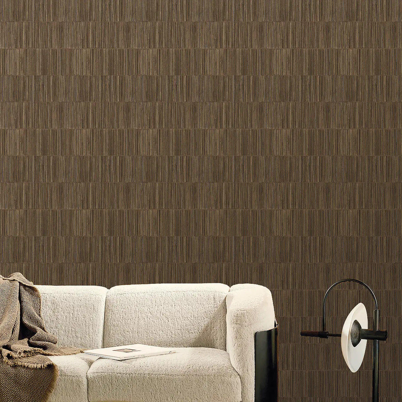 Bamboo Stripe Wallpaper Wallpaper Inn