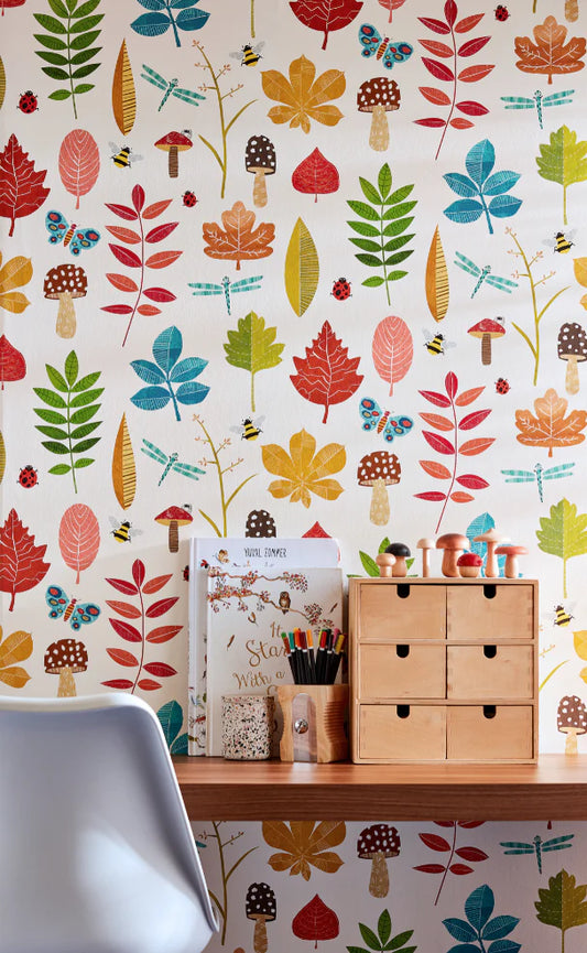 Forest Floor Marmalade Wallpaper