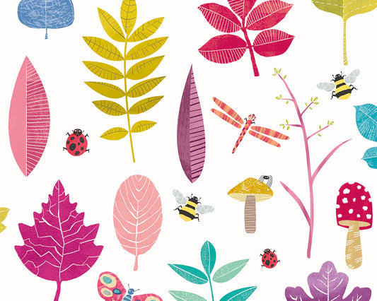 Forest Floor Dolly Mixture Wallpaper