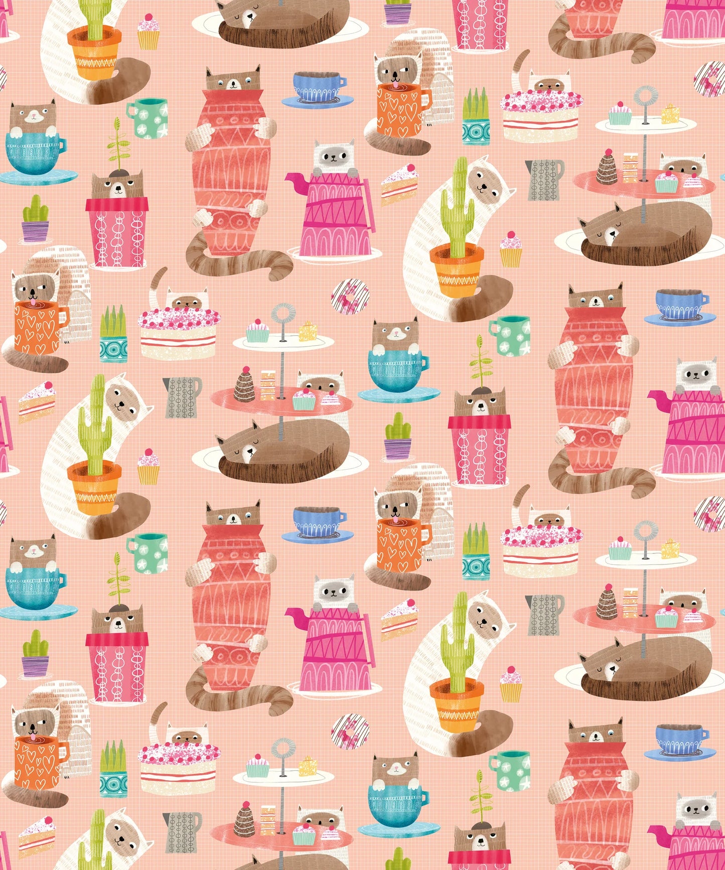 Kitten Kaboodle Watermelon Wallpaper