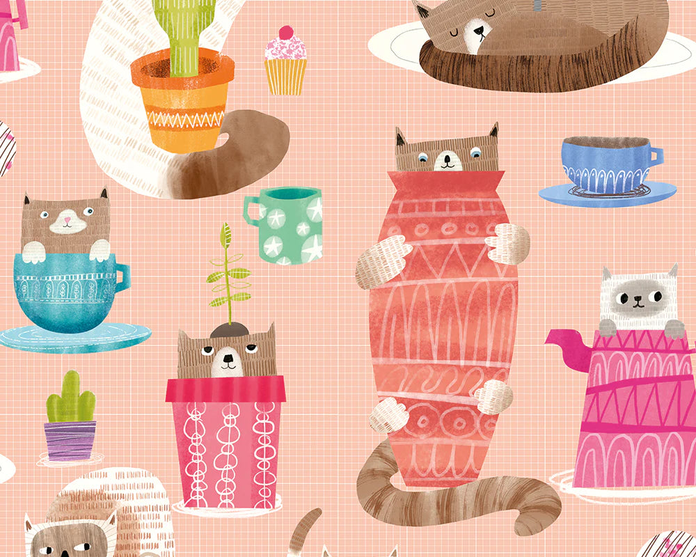 Kitten Kaboodle Watermelon Wallpaper