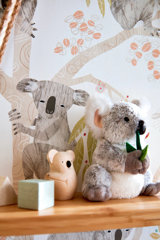 Kooka Koala Flamingo Wallpaper