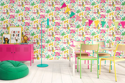 Samba Safari Fruit Salad Wallpaper