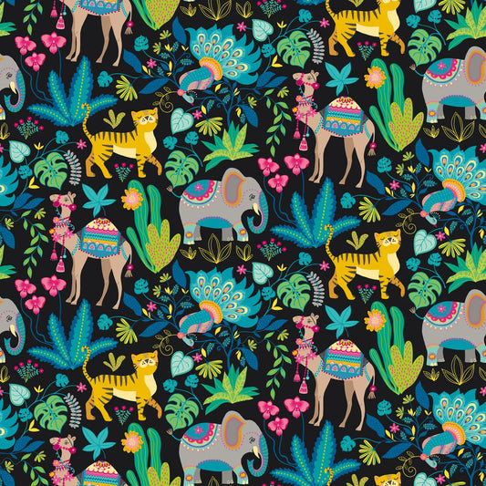 Samba Safari Aniseed Twist Wallpaper