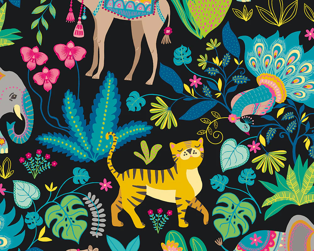Samba Safari Aniseed Twist Wallpaper