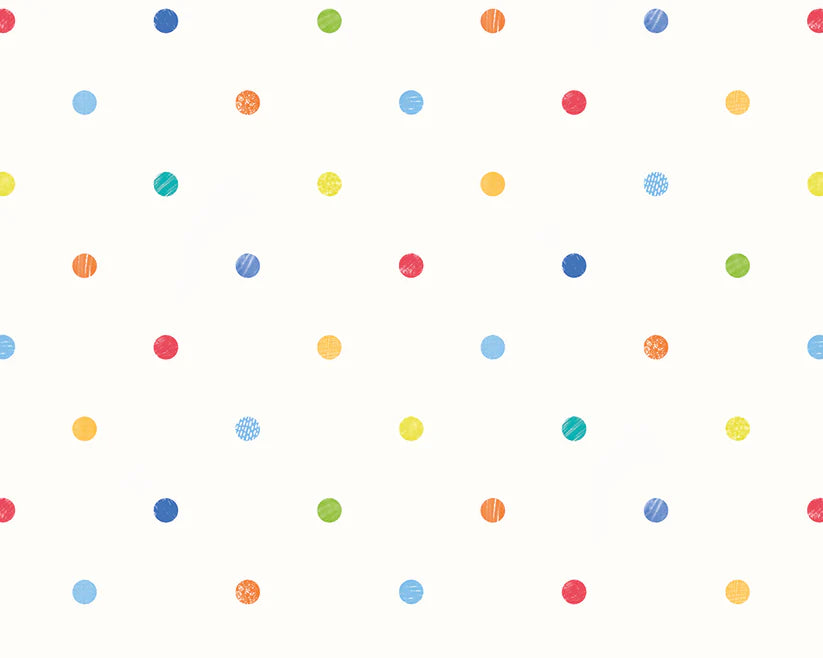 Doodle Spot Royal Bright Wallpaper