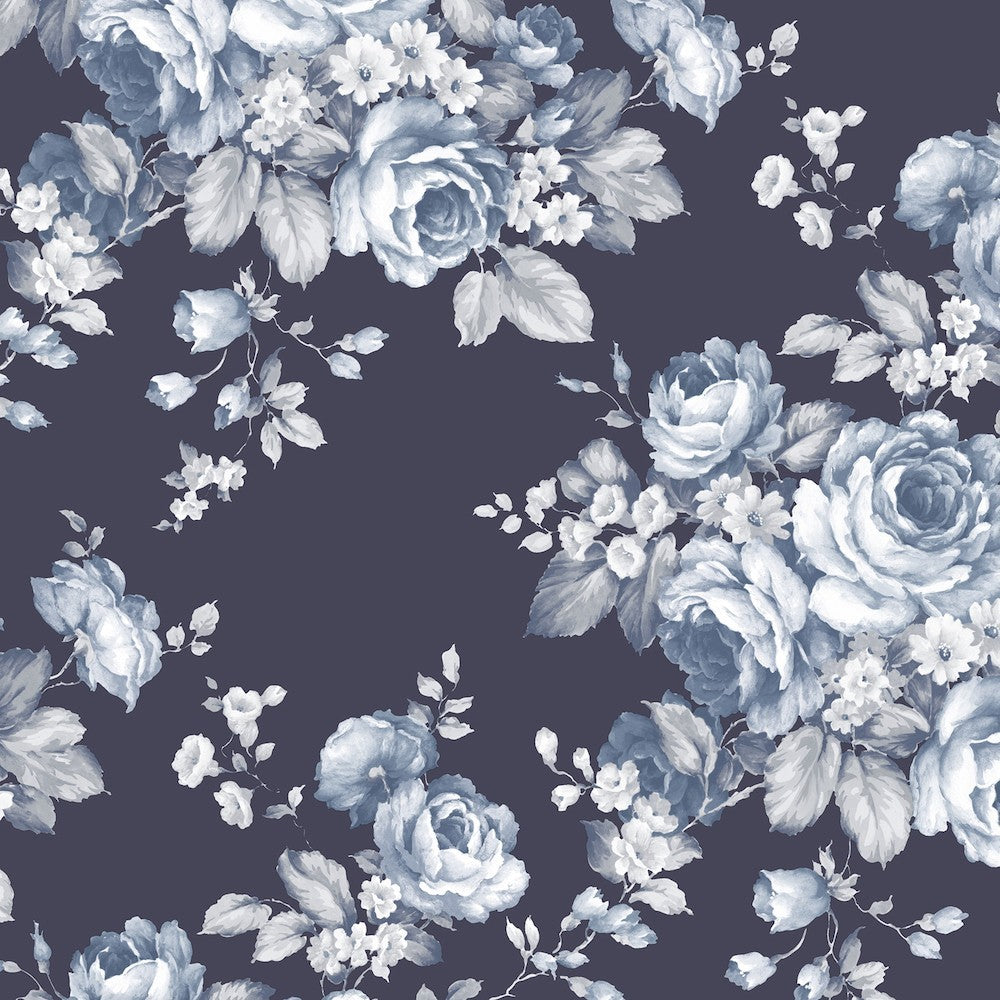 Grand Floral Wallpaper - Wallpaper Inn