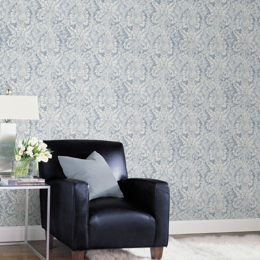 Valentine Damask - Wallpaper Inn